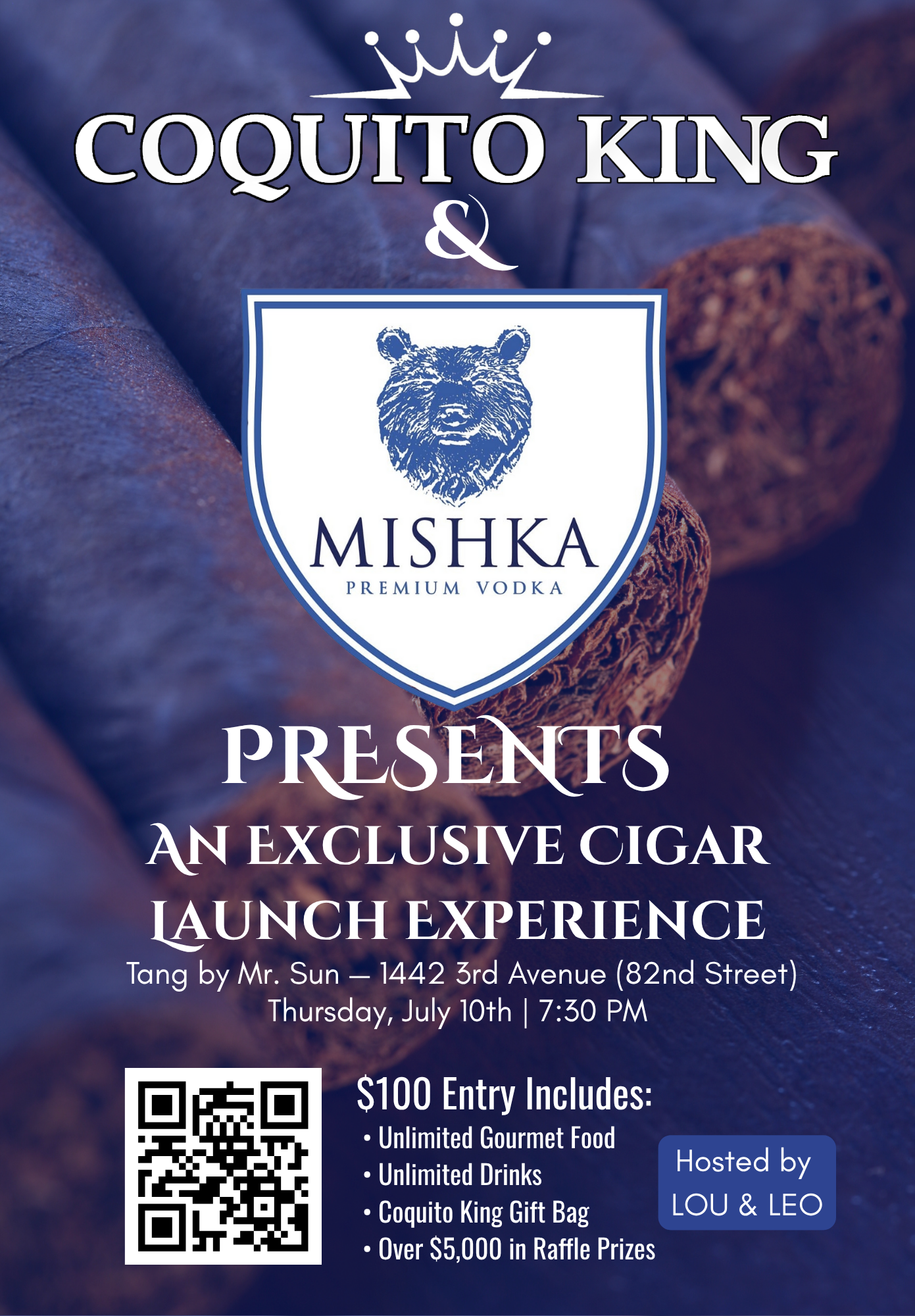 Coquito King & Mishka Presents Exclusive Cigar Launch Experience